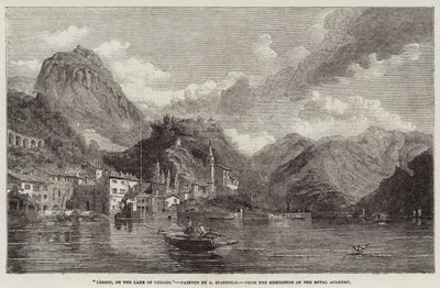 Loggio, sur le lac de Lugano - George Clarkson Stanfield